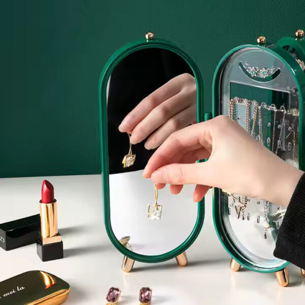 Boîte à Bijoux Pliable et Fonctionnelle