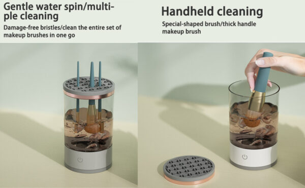 Nettoyeur de brosse de maquillage électrique