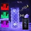 Lampe Musicale en Cristal LED avec Bluetooth & haut-parleur